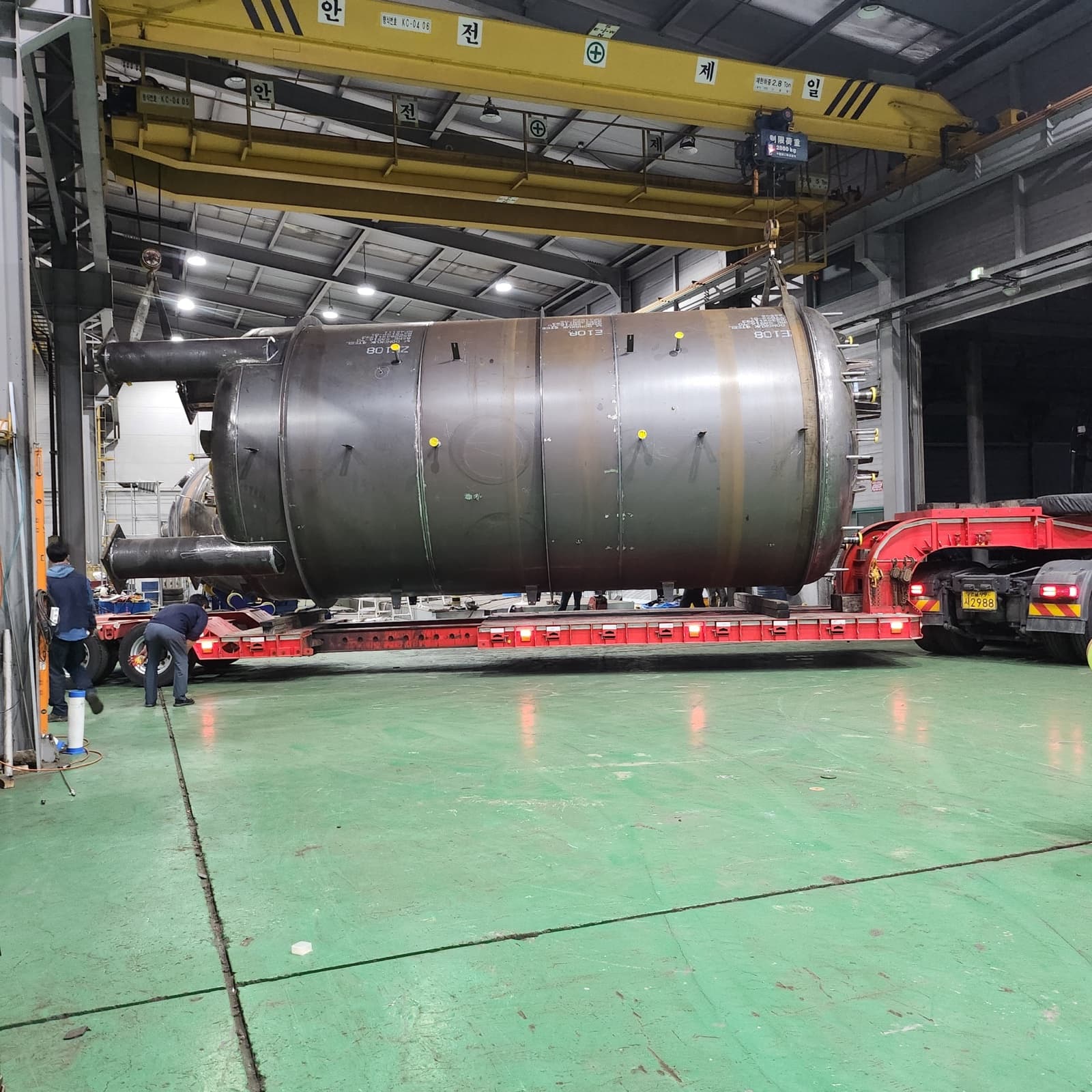 S&D KOREA pressure vessel and storage tank fabrication