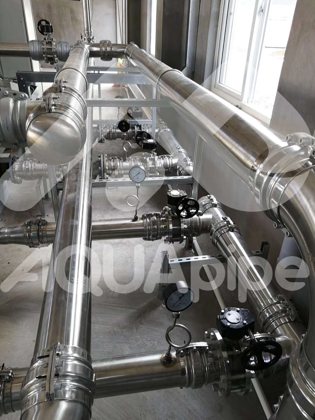 AIR & AQUA PIPING SYSTEM Fabrication / installation reference 5
