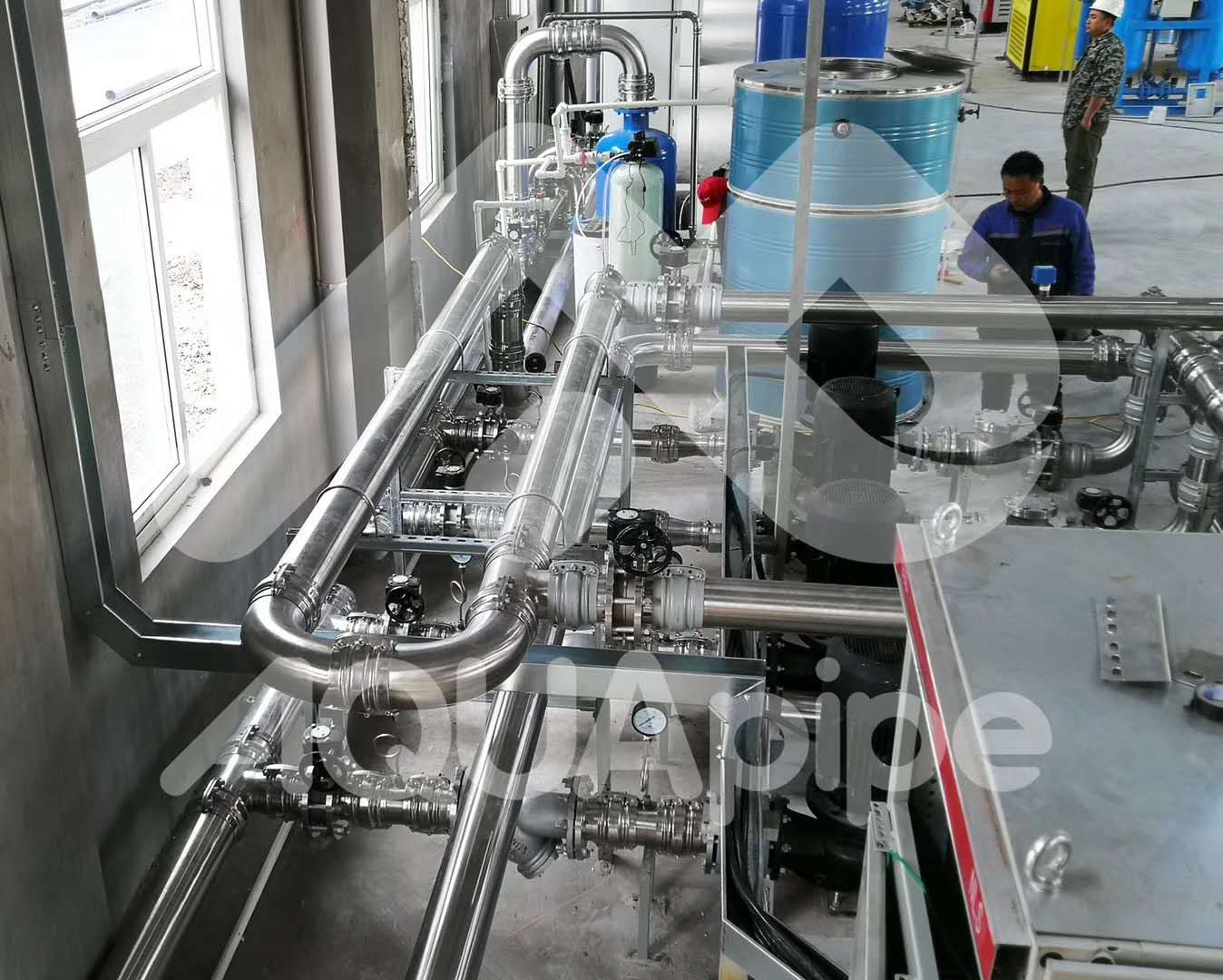 AIR & AQUA PIPING SYSTEM Fabrication / installation reference 6