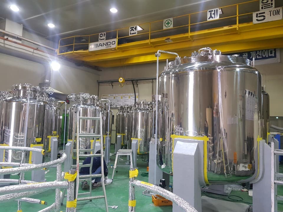 Semiconductor & Chemical Tanks Fabrication / installation reference 11